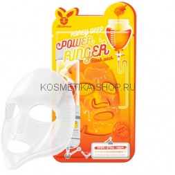 Маска для лица тканевая питательная Elizavecca Honey Deep Power Ringer Mask Pack 23 мл