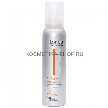 Мусс для кудрявых волос сильной фиксации Londa Professional Curls In Mousse 150 мл