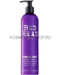 Шампунь - корректор для светлых и осветленных волос Tigi Bed Head Dumb Blonde Purple Toning Shampoo 400 мл