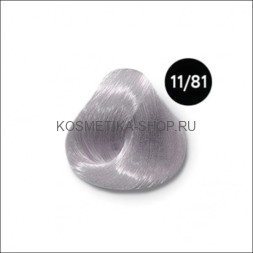 Перманентная крем-краска Ollin Color Cream 11/81 специальный блондин жемчужно-пепельный