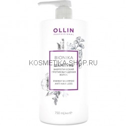 Шампунь против выпадения волос энергетический Ollin Bionika Energy Anti Hair Loss Shampoo 750 мл