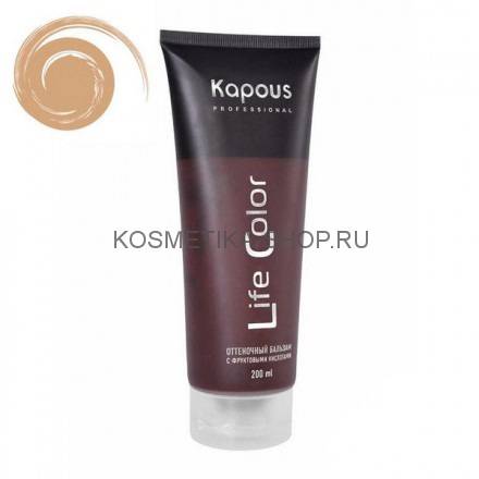 Оттеночный бальзам для волос Kapous Life Color Balm Sand песочный 200 мл