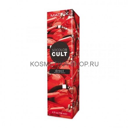 Matrix Socolor Cult Red Hot Краситель прямого действия Страстный красный 118 мл