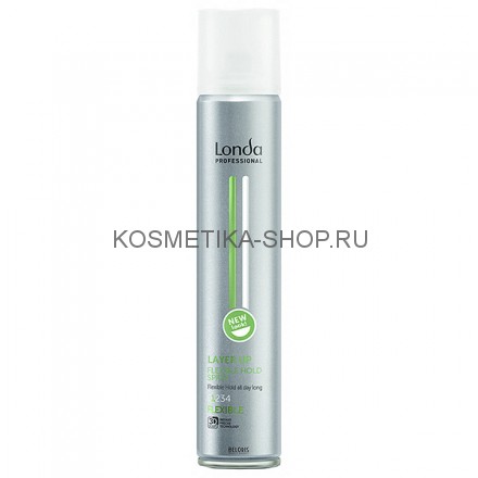 Лак для волос подвижной фиксации Londa Professional Layer Up Flexible Hold Spray 500 мл