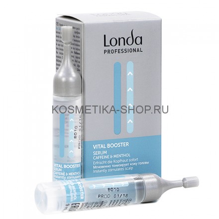 Сыворотка укрепляющая против выпадения волос Londa Vital Booster Serum 6 ампул по 9 мл