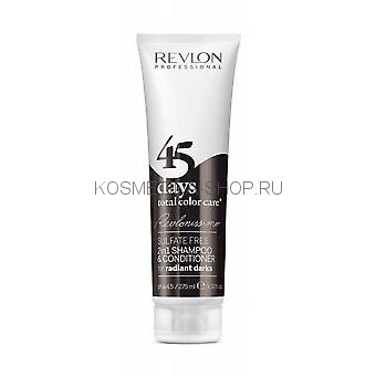 Шампунь - Кондиционер 2 в 1 Черный Revlon Professional Shampoo&amp;Conditioner R Dark 275 мл