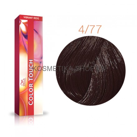 Краска Wella Color Touch 4/77 горячий шоколад 60 мл