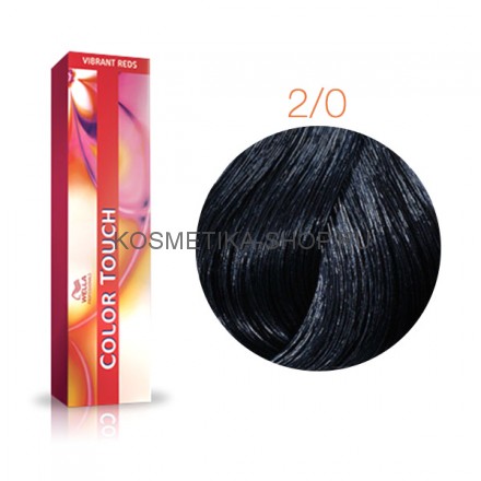 Краска Wella Color Touch 2/0 черный 60 мл