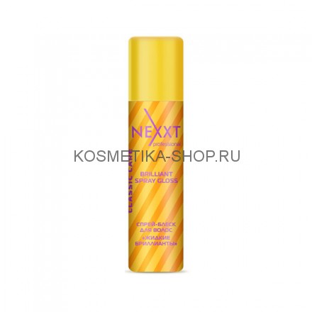 Спрей-блеск “жидкие бриллианты” Nexxt Shine Spray 200 мл