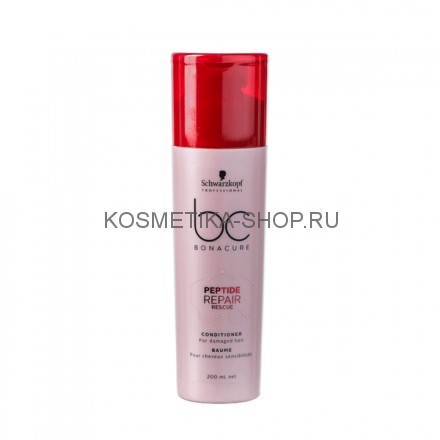 Кондиционер для восстановления поврежденных волос Schwarzkopf Bonacure Peptide Repair Rescue Conditioner 200 мл