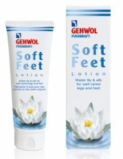 Gehwol Fusskraft Soft Feet Lotion Лосьон Водяная лилия и шелк 125 мл