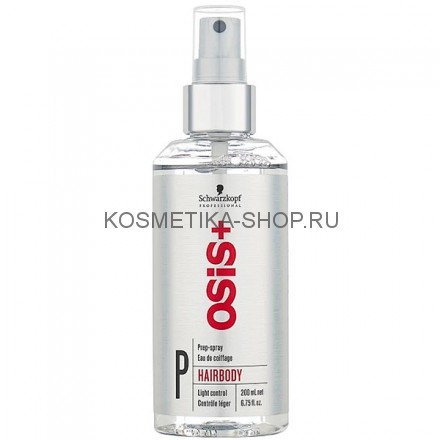 Спрей для укладки волос с ухаживающими компонентами Schwarzkopf OSIS+ Hairbody Spray 200 мл