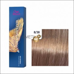 Краска для волос Wella Koleston Perfect ME+ 8/38 золотая умбра 60 мл