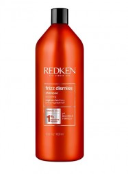 Redken Frizz Dismiss Shampoo - Шампунь смягчающий шампунь для дисциплины всех типов непослушных волос 1000мл