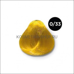 Перманентная крем-краска Ollin Color Cream 0/33 корректор желтый