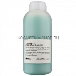 Davines Minu Shampoo Защитный шампунь для сохранения косметического цвета волос 1000 мл