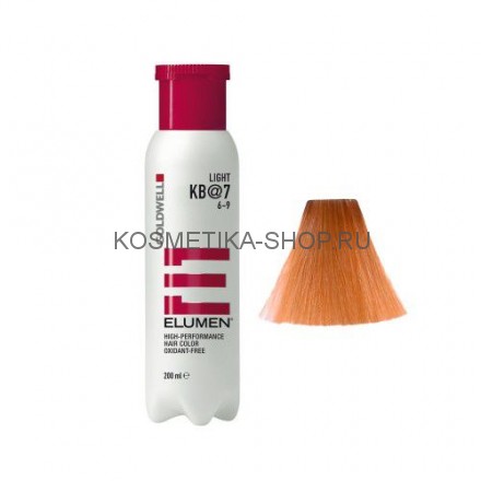 Goldwell Elumen KB@7 краска для волос Элюмен (медно-бежевый) 200 мл