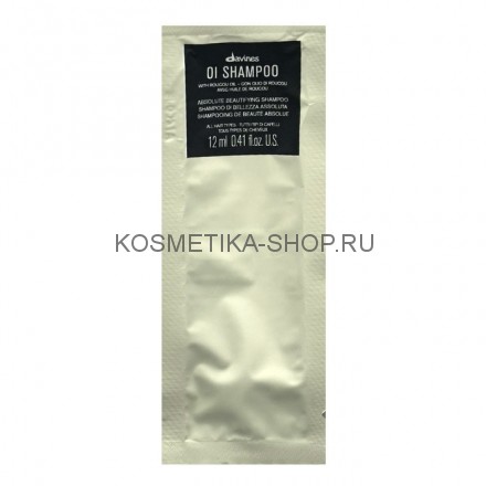 DAVINES OI Absolute beautifying shampoo Шампунь для абсолютной красоты волос 12мл