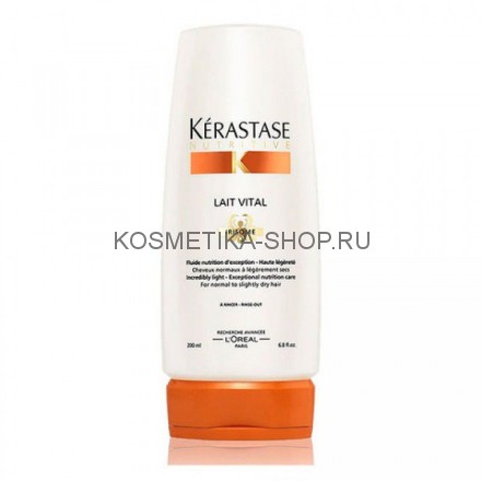 Kerastase Nutritive Irisome Lait Vital Молочко питание и легкая текстура, для нормальных и слегка сухих волос 200 мл