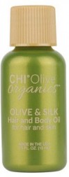 CHI Olive Organics Olive &amp; Silk Hair and Body Oil Масло для волос и тела 15 мл