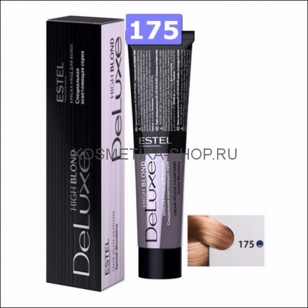 Блонд-краска Estel Deluxe High Blond 175 Коричнево-красный блондин ультра 60 мл