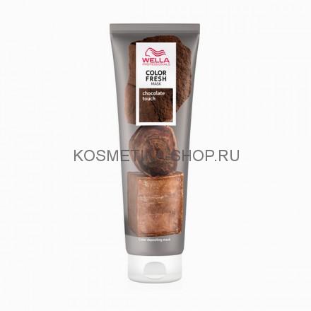 Оттеночная кремовая маска Wella Color Fresh Chocolate Touch шоколадный мусс 150 мл