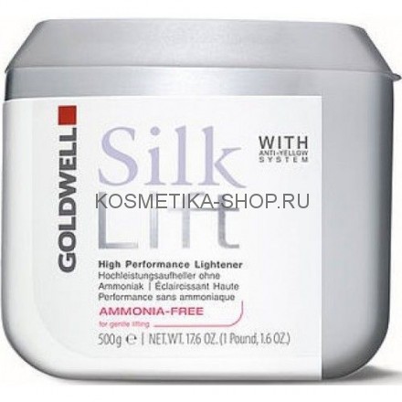 Goldwell Silk Lift High Performance Lightener Высокоэффективный осветляющий порошок без аммиака 500гр