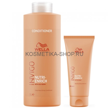 Питательный бальзам-уход для волос Wella INVIGO Nutri-Enrich Conditioner 200 мл