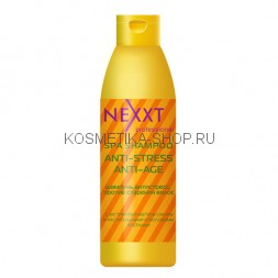 Шампунь антистресс, против старения волос Nexxt Anti Stress Anti-Age Spa Shampoo 1000 мл