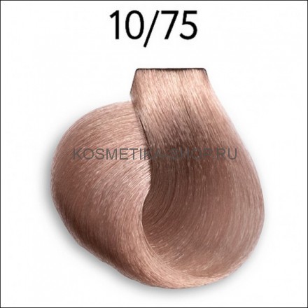 Крем-краска Ollin Color Platinum Collection 10/75 светлый блондин коричнево-махагоновый 60 мл