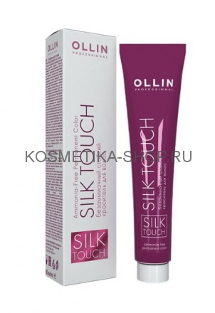 Ollin Silk Touch Безаммиачный стойкий краситель для волос 10 0 светлый блондин 60 мл