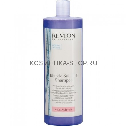 Шампунь для поддержания цвета светлых волос Revlon Professional Blonde Sublime Shampoo 1250 мл