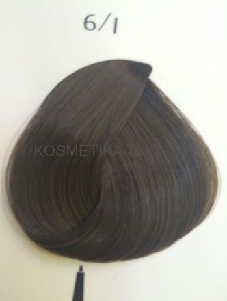 Kydra Creme Стойкая крем-краска (Кидра) 6/1 DARK ASH BLONDE Темный пепельный блондин 60 мл