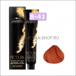 Краска без аммиака Hair Company Pictura 8.41 Светло-русый медный матовый 100 мл