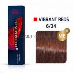 Краска для волос Wella Koleston Perfect ME+ 6/34 медовый пунш 60 мл