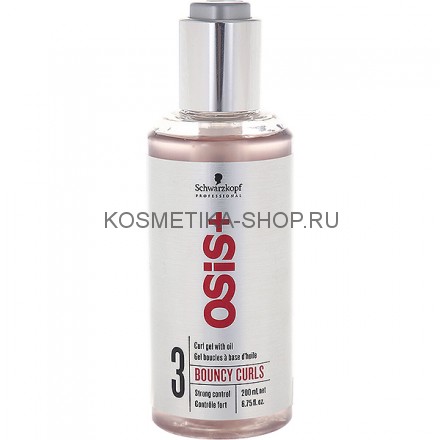 Гель-масло для создания локонов Schwarzkopfp OSIS+ Bouncy Curls 200 мл