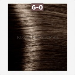 Крем-краска Kapous Magic Keratin 6.0 насыщенный темный блонд 100 мл