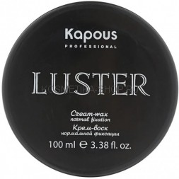 Крем-воск для волос нормальной фиксации Kapous Styling Luster 100 мл