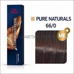 Краска для волос Wella Koleston Perfect ME+ 66/0 темный блонд интенсивный натуральный 60 мл