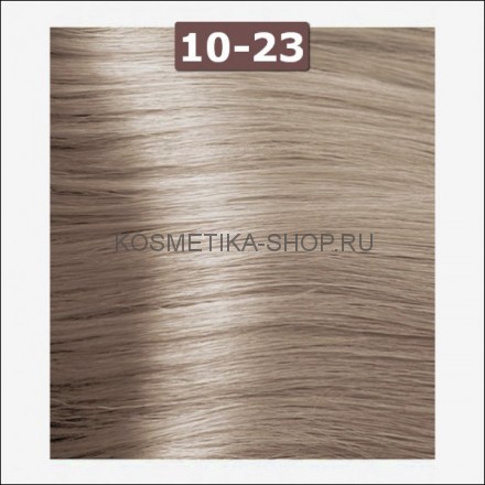 Крем-краска Kapous Magic Keratin 10.23 бежевый перламутрово-платиновый блонд 100 мл