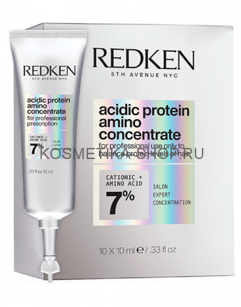 Redken Acidic Bonding Concentrate Amino Protein - Протеиновый концентрат 10 шт х 10 мл