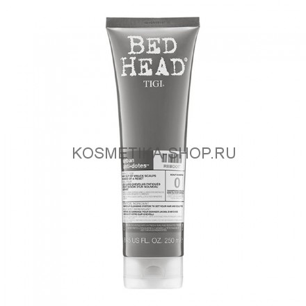 Шампунь для очищения раздражённой кожи головы Tigi Bed Head Urban Antidotes Reboot Scalp Shampoo 250 мл