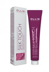 Ollin Silk Touch Безаммиачный стойкий краситель для волос 4 1 шатен пепельный 60 мл