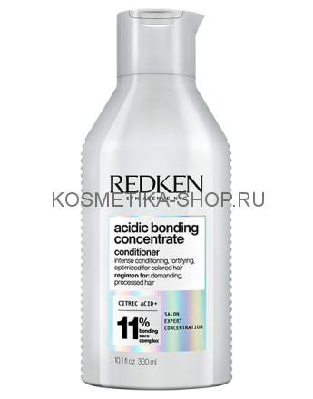 Redken Acidic Bonding Concentrate Conditioner - Кондиционер для волос без сульфатов 300 мл