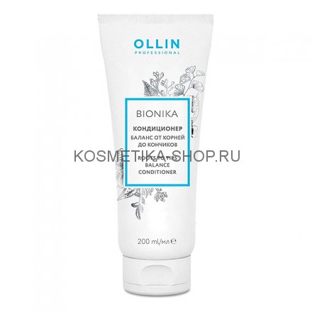 Кондиционер баланс от корней до кончиков Ollin Bionika Roots To Tips Balance Conditioner 200 мл