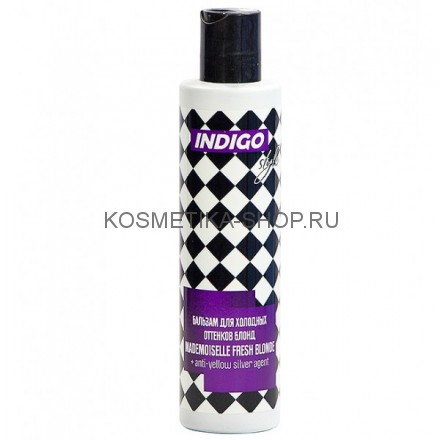 Бальзам для холодных оттенков блонд Indigo Style Mademoiselle Fresh Blonde Balsam 200 мл