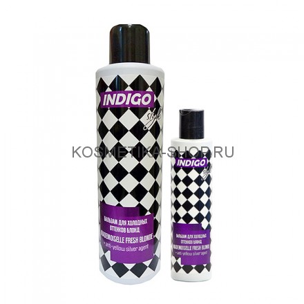 Бальзам для холодных оттенков блонд Indigo Style Mademoiselle Fresh Blonde Balsam 200 мл