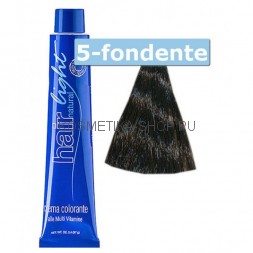 Краска Hair Company Natural Light 5 cioccolato fondente тёмный шоколад 100 мл