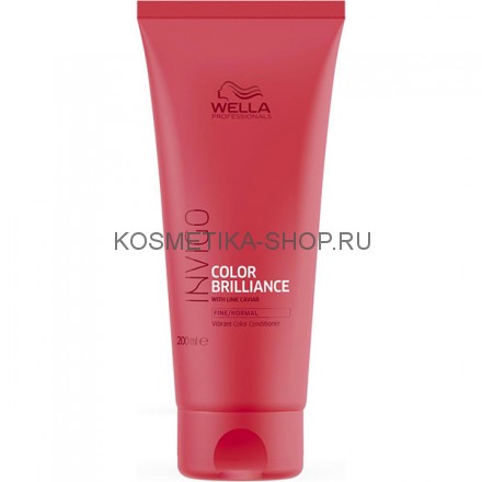 Бальзам для окрашенных жёстких волос Wella INVIGO Color Brilliance Coarse Conditioner 200 мл