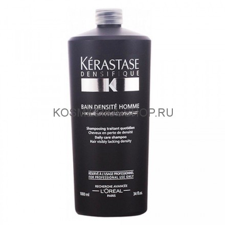 Kerastase Densifique Bain Homme Уплотняющий шампунь для мужчин 1000 мл